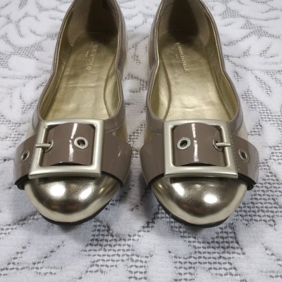 Banana Republic Buckle Accent Ballet Flats, sz 6 - Picture 4 of 7